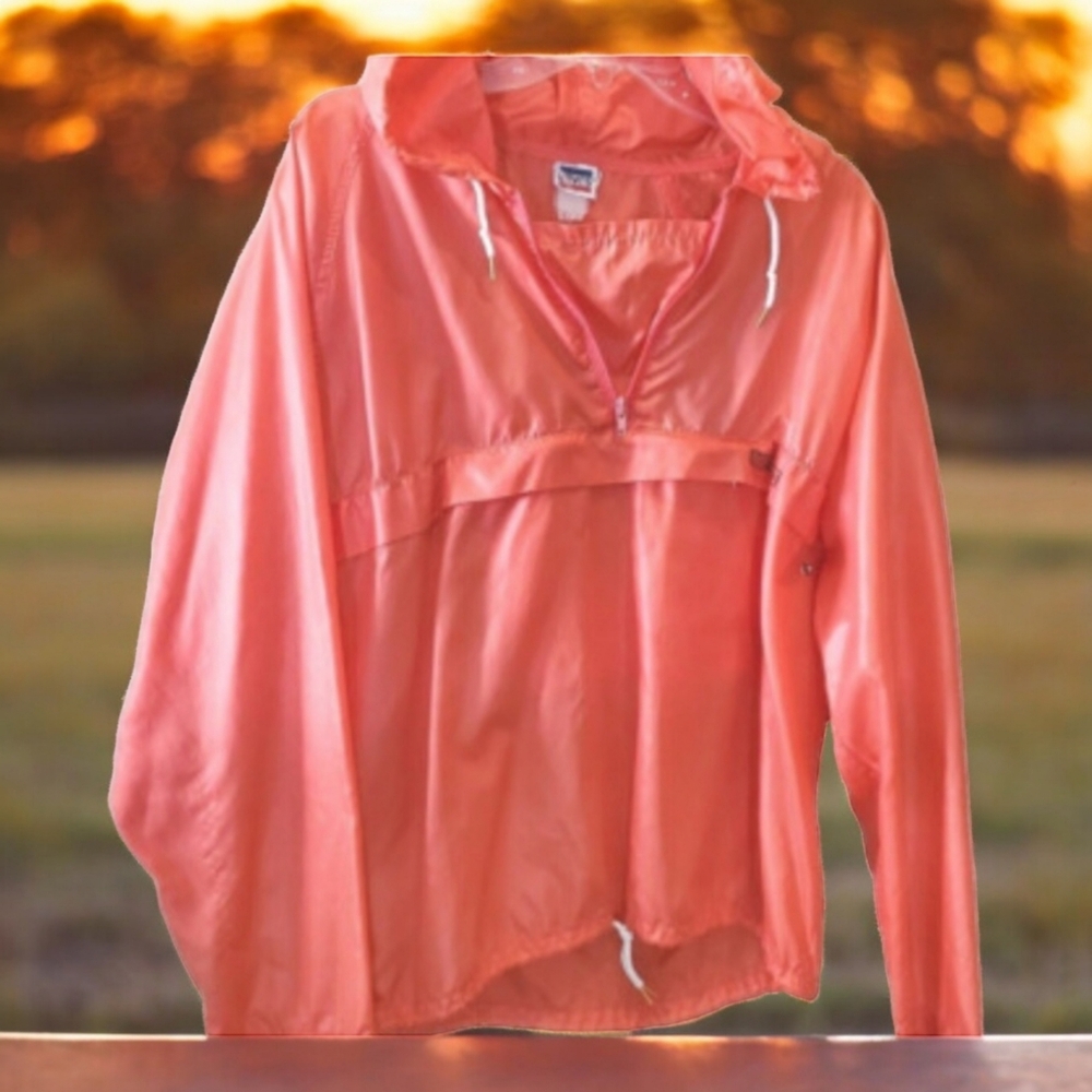 Levi’s Dept A Windbreaker Running Jacket Hooded Vents Pouch Vintage 1980…